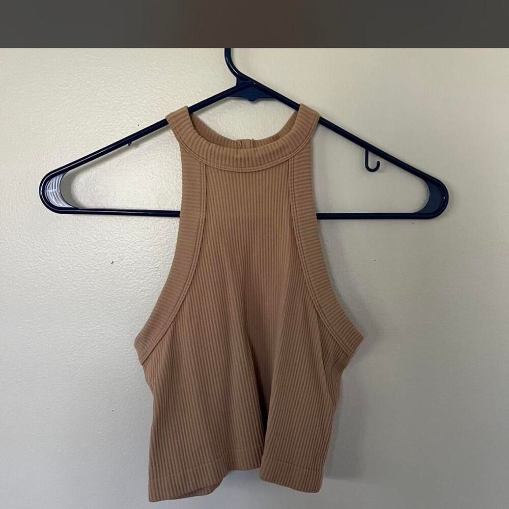 Unbranded Women's Tan and Cream Vest
